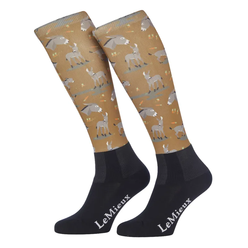 LeMieux Adult Footsie Socks - Donkey