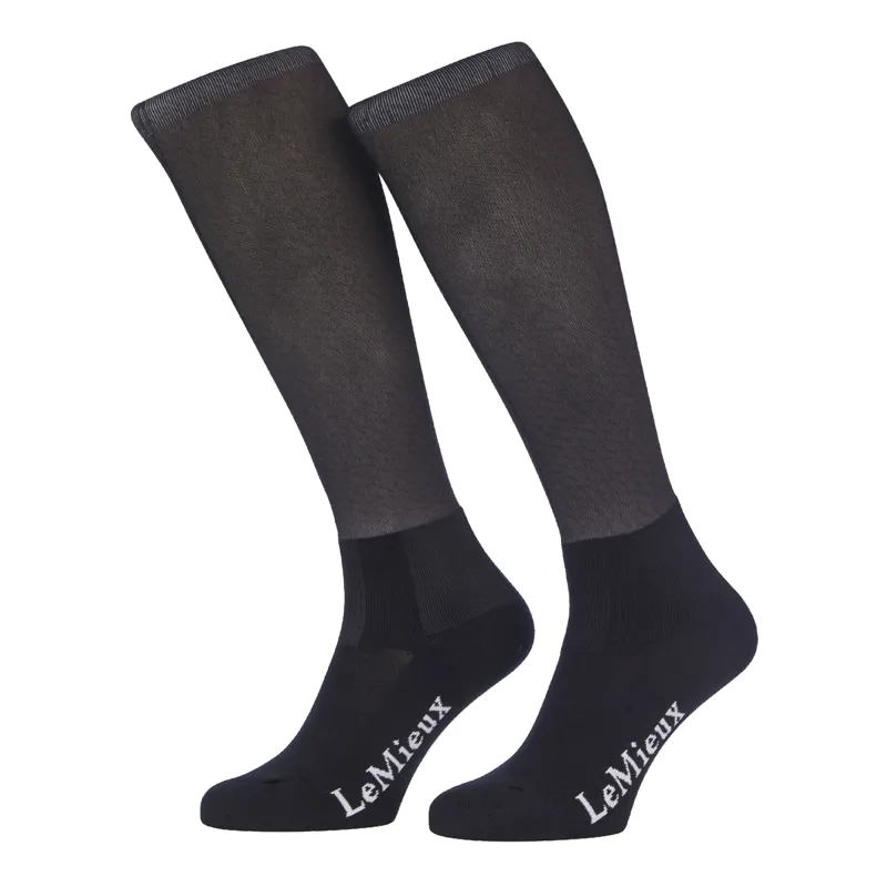 LeMieux Adult Footsie Socks - Faith Cinder
