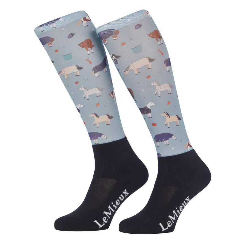 LeMieux Adult Footsie Socks - Mini Pony