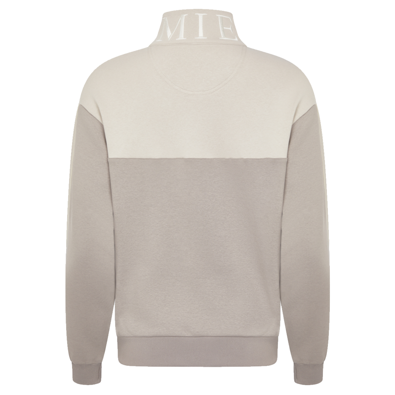 LeMieux Ladies Kali Quarter Zip Sweat - Ash/Stone-3