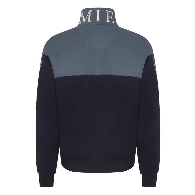 LeMieux Ladies Kali Quarter Zip Sweat - Navy/Petrol-3