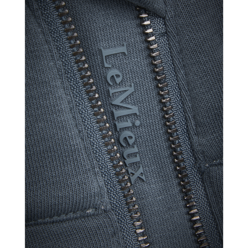 LeMieux Ladies Kali Quarter Zip Sweat - Navy/Petrol-4