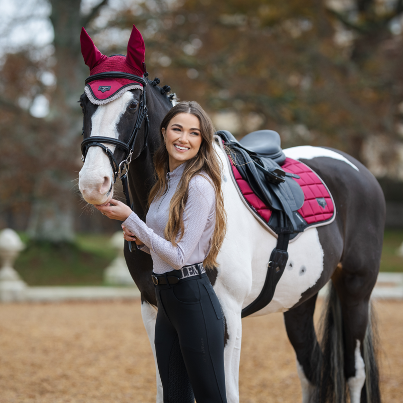 LeMieux Loire Classic Close Contact Square - Ember-6