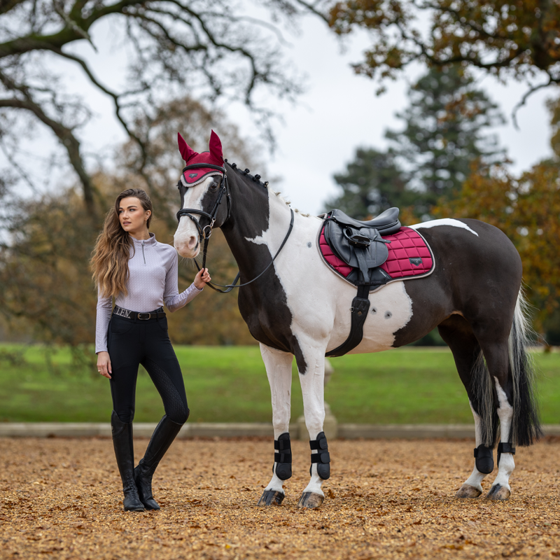 LeMieux Loire Classic Close Contact Square - Ember-7