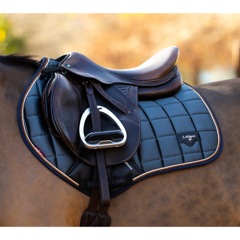 LeMieux Loire Classic Close Contact Square - Petrol-1