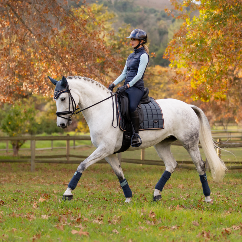 LeMieux Loire Classic Dressage Square - Petrol-4