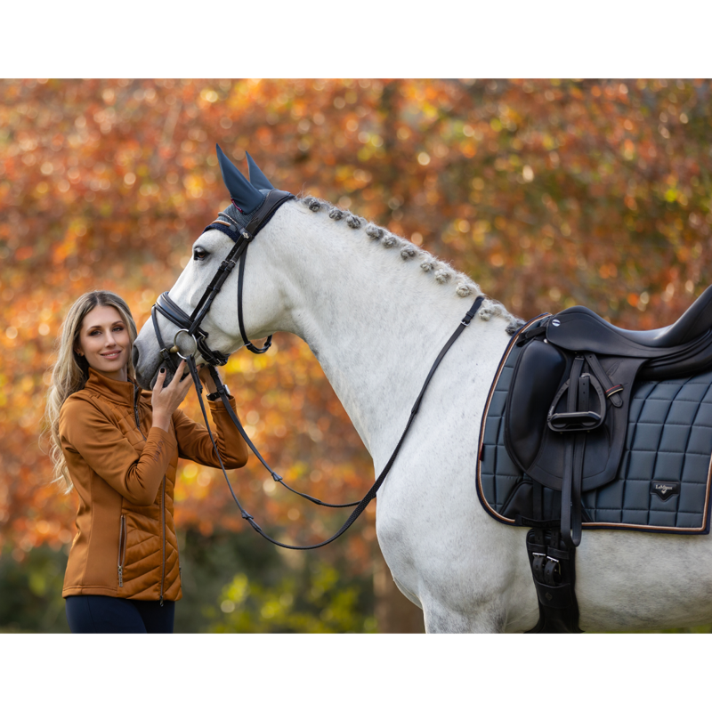 LeMieux Loire Classic Dressage Square - Petrol-1