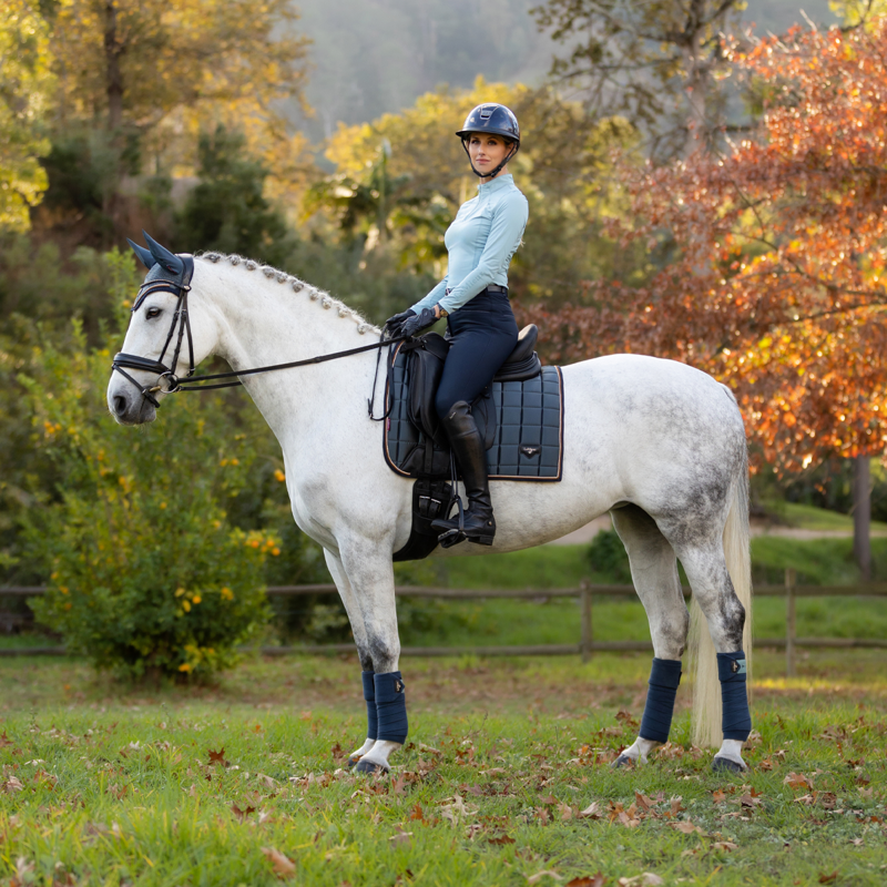 LeMieux Loire Classic Dressage Square - Petrol-3