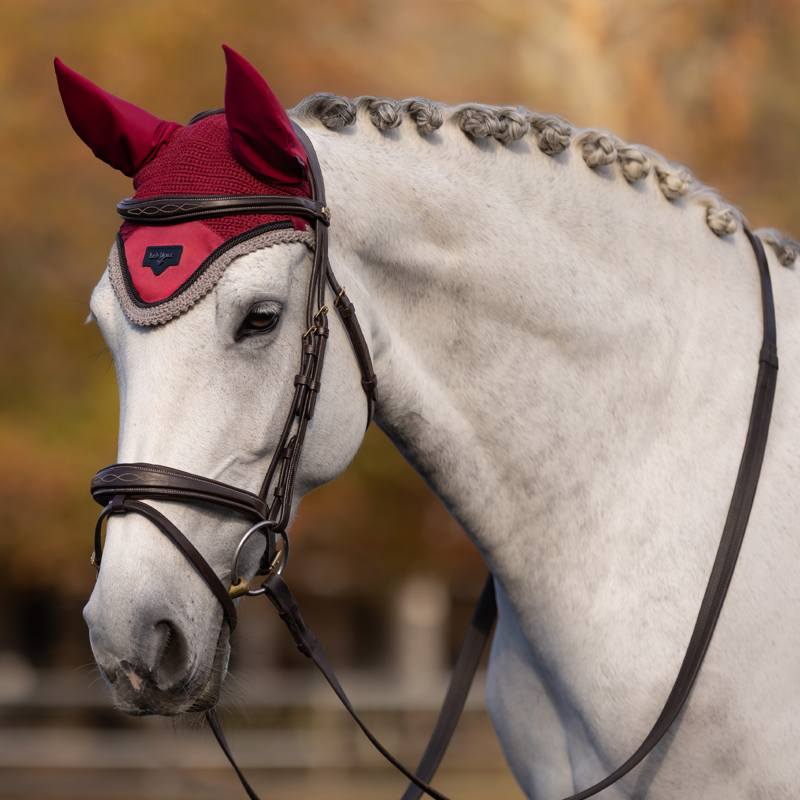 LeMieux Loire Fly Hood - Ember-3
