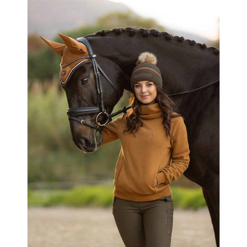 LeMieux Loire Fly Hood - Ginger-5