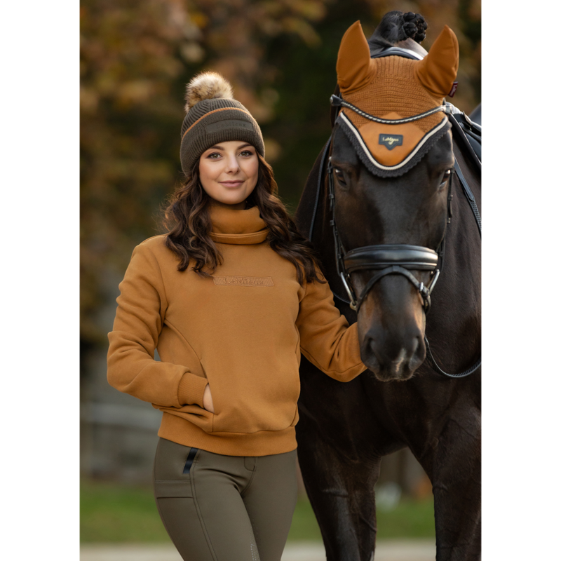 LeMieux Loire Fly Hood - Ginger-4