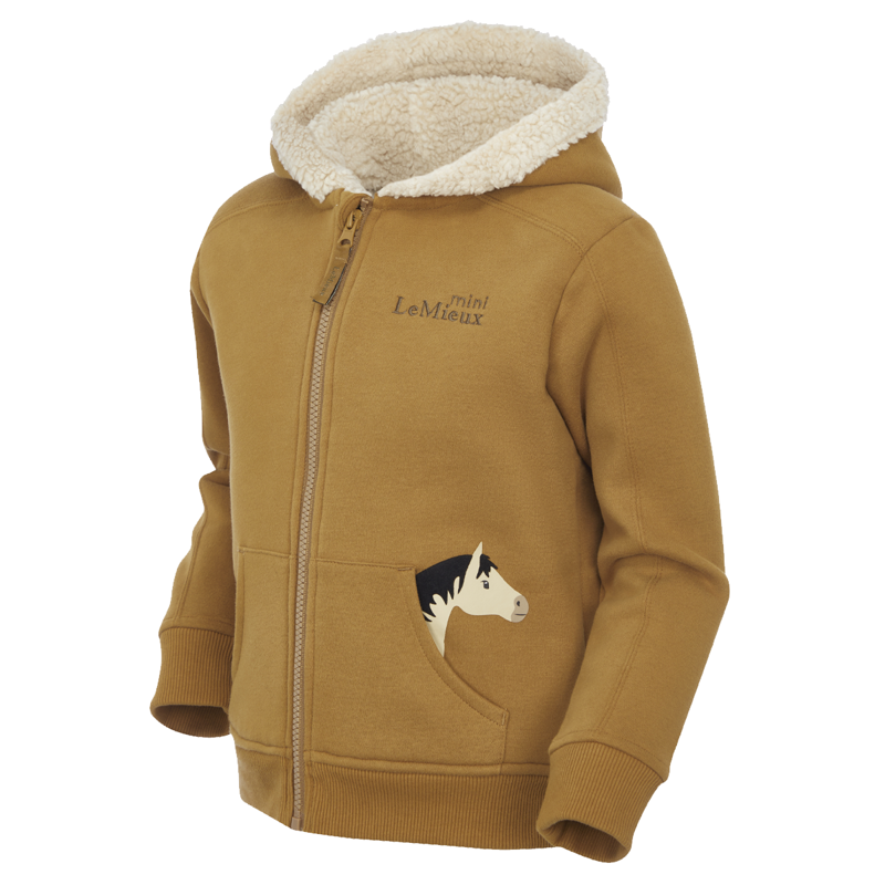 LeMieux Mini Charlie Lined Hoodie - Ginger-1