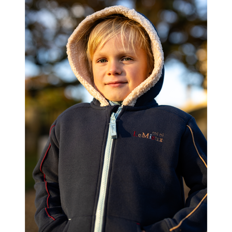 LeMieux Mini Charlie Lined Hoodie - Navy-3