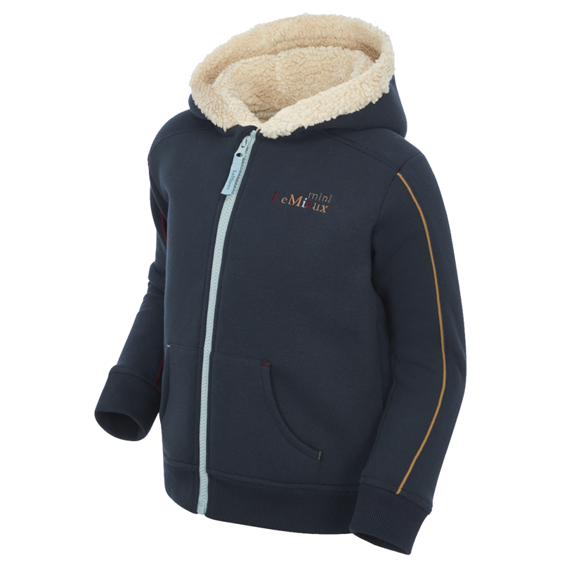 LeMieux Mini Charlie Lined Hoodie - Navy-1