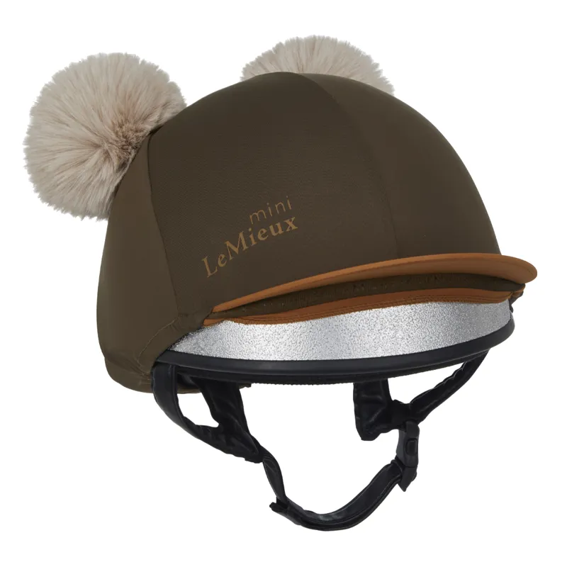 LeMieux Mini Double Pom Hat Silk  - Alpine