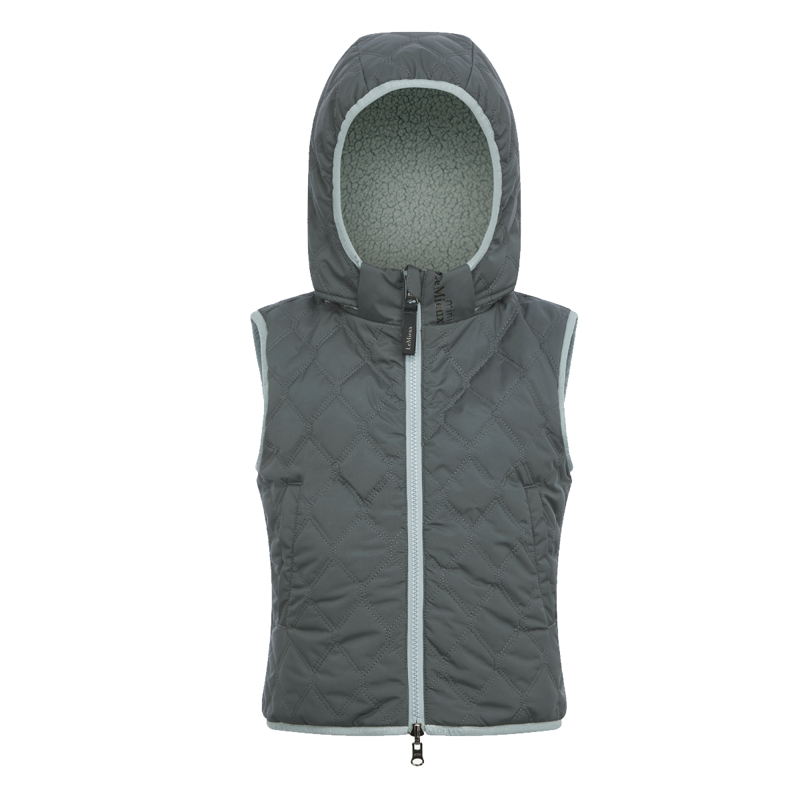 LeMieux Mini Elsie Reversible Gilet - Petrol-4