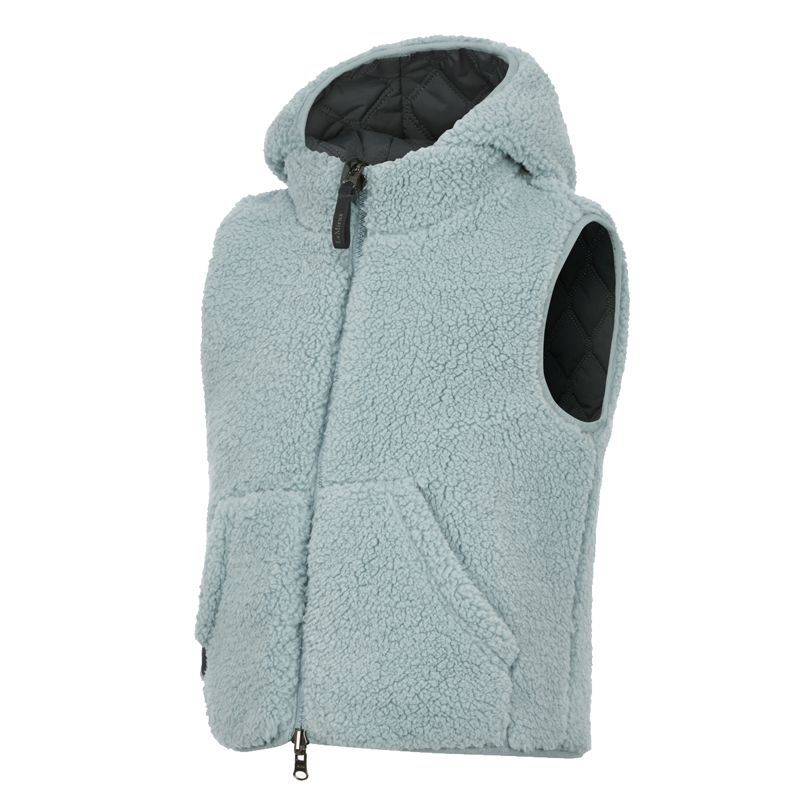 LeMieux Mini Elsie Reversible Gilet - Petrol-1