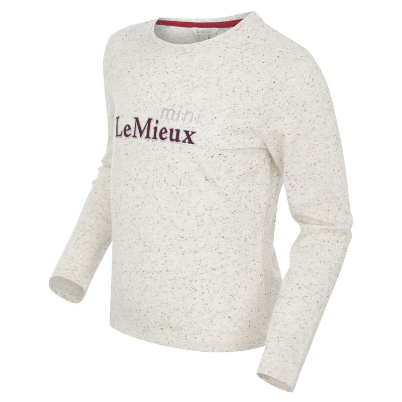 LeMieux Mini Jessie Long Sleeve Top - Ecru-1