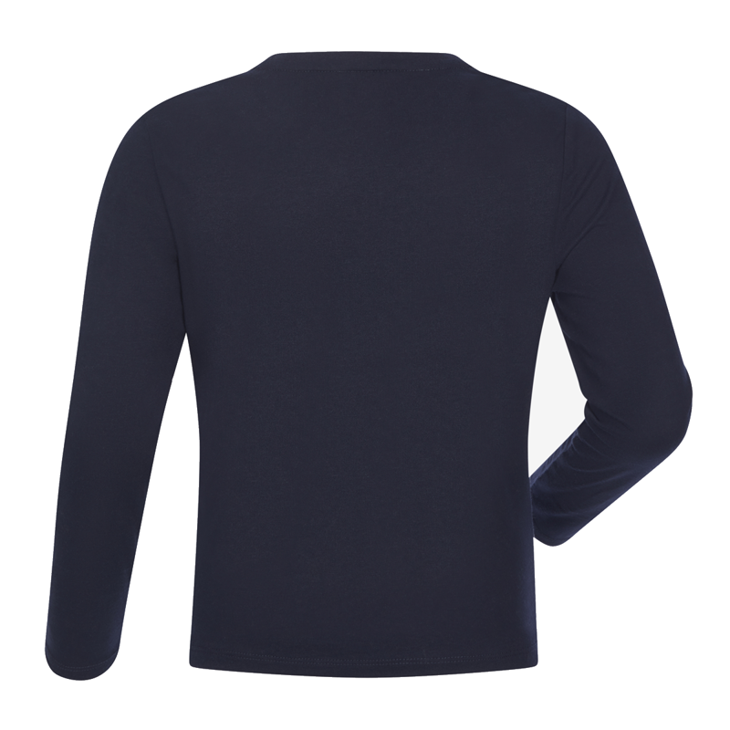 LeMieux Mini Jessie Long Sleeve Top - Navy-2