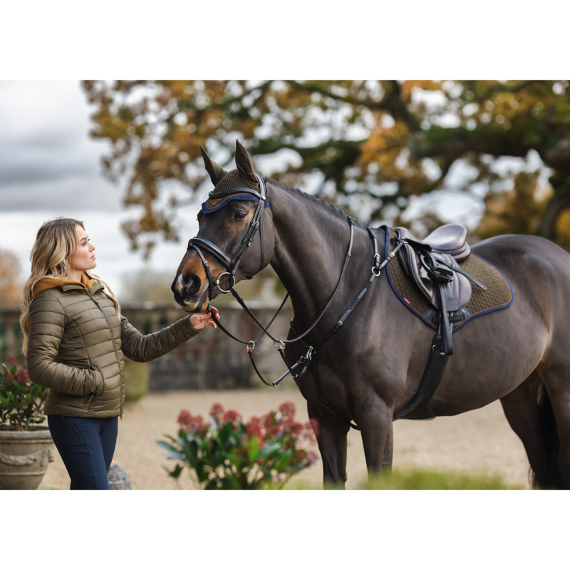 LeMieux Suede Close Contact Square - Alpine-5