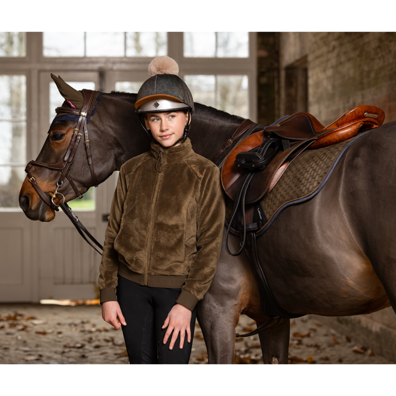 LeMieux Suede GP Square - Alpine-1