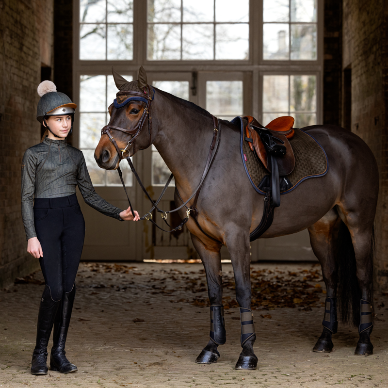 LeMieux Suede GP Square - Alpine-3