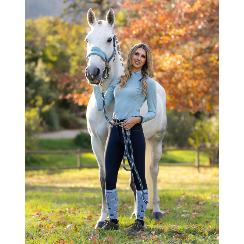 LeMieux Vogue Headcollar - Petrol-2