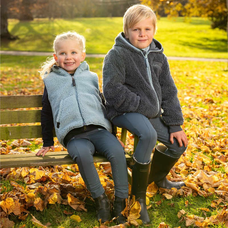 LeMieux Mini Teagan Fleece - Petrol-4