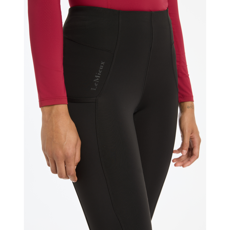 LeMieux Naomi Pull On Breeches - Black-2