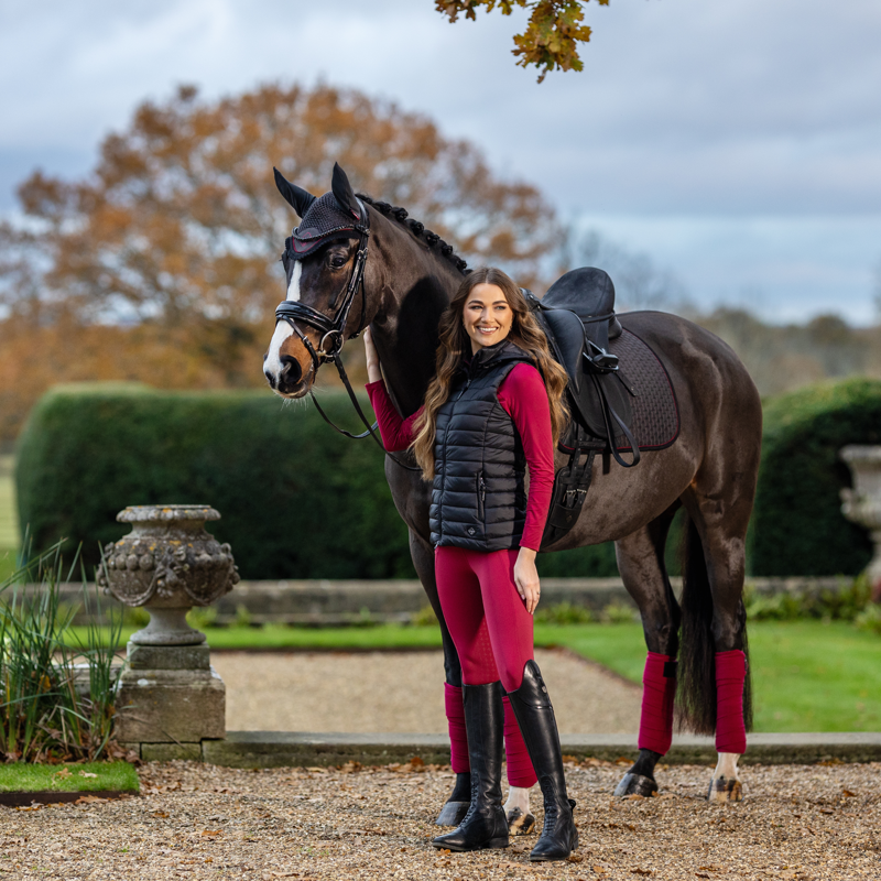 LeMieux Naomi Pull On Breeches - Ember-2