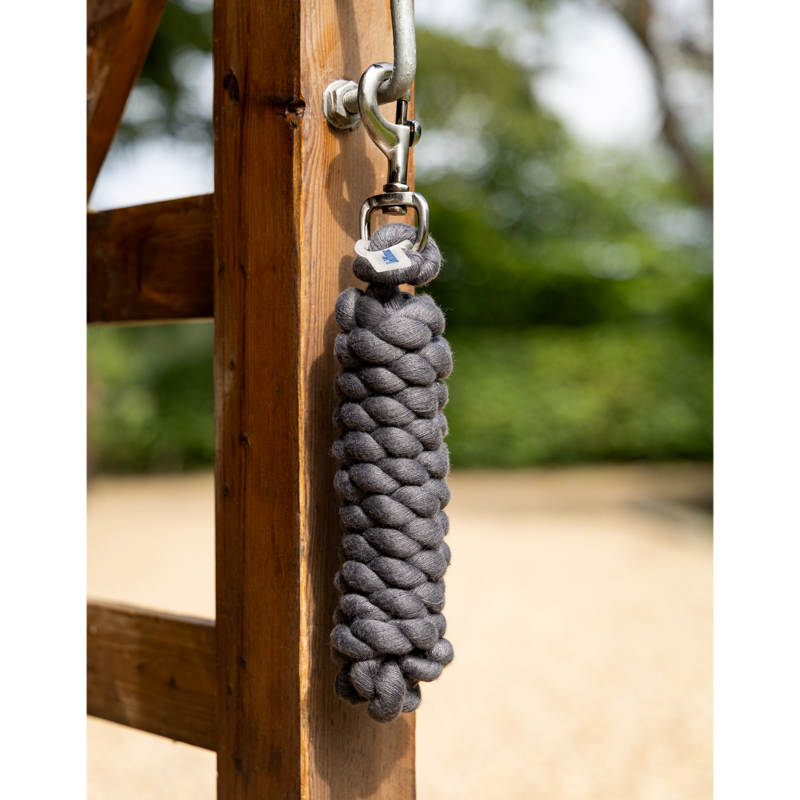 LeMieux Polycotton Leadrope - Cinder-1