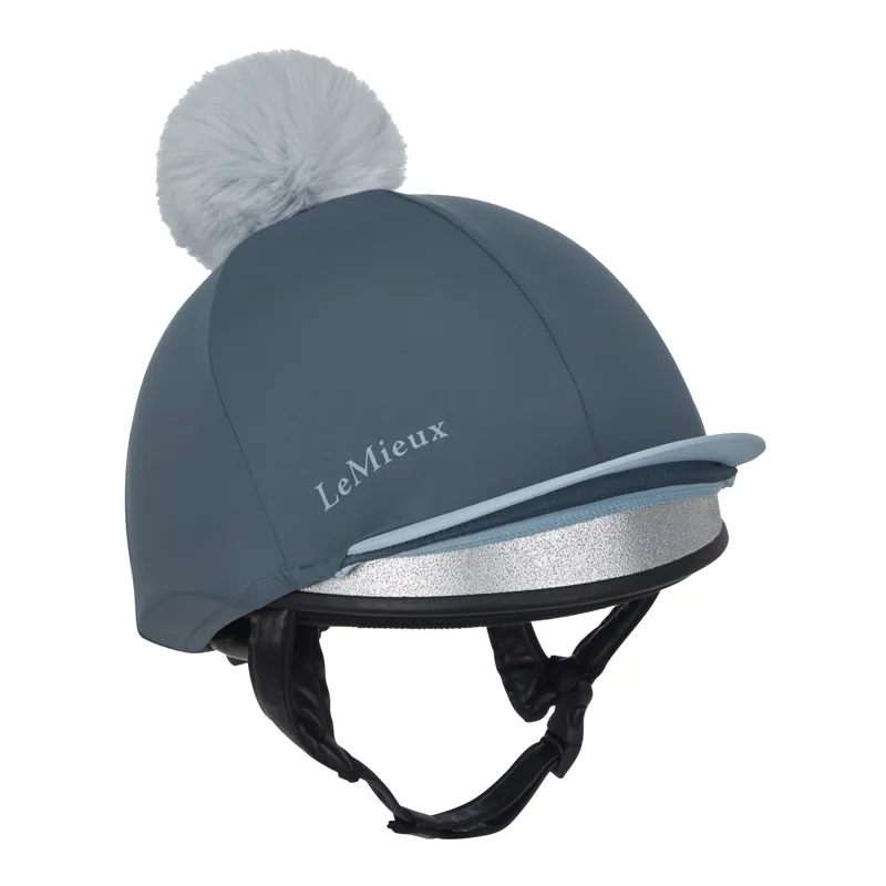 LeMieux Pom Hat Silk - Petrol