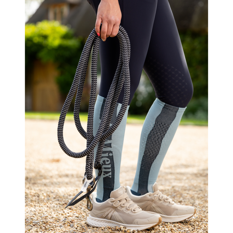 LeMieux Training Leadrope - Navy/Grey-1