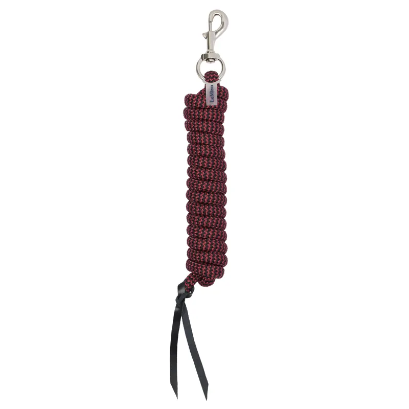 LeMieux Training Leadrope - Black/Red