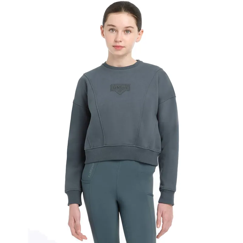 LeMieux Young Rider Clea Crew - Petrol