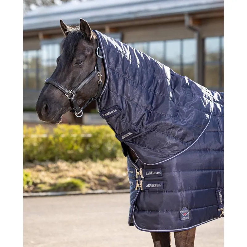 LeMieux Arika Stable-Tek 100g Neck Cover - Navy