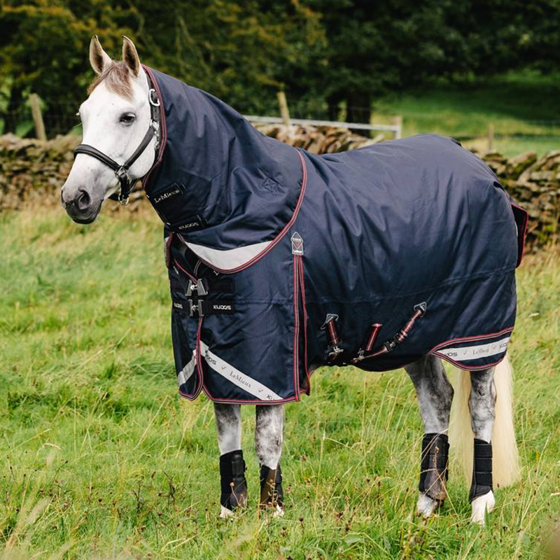 LeMieux Kudos Turnout Rug - 100g - Navy-3