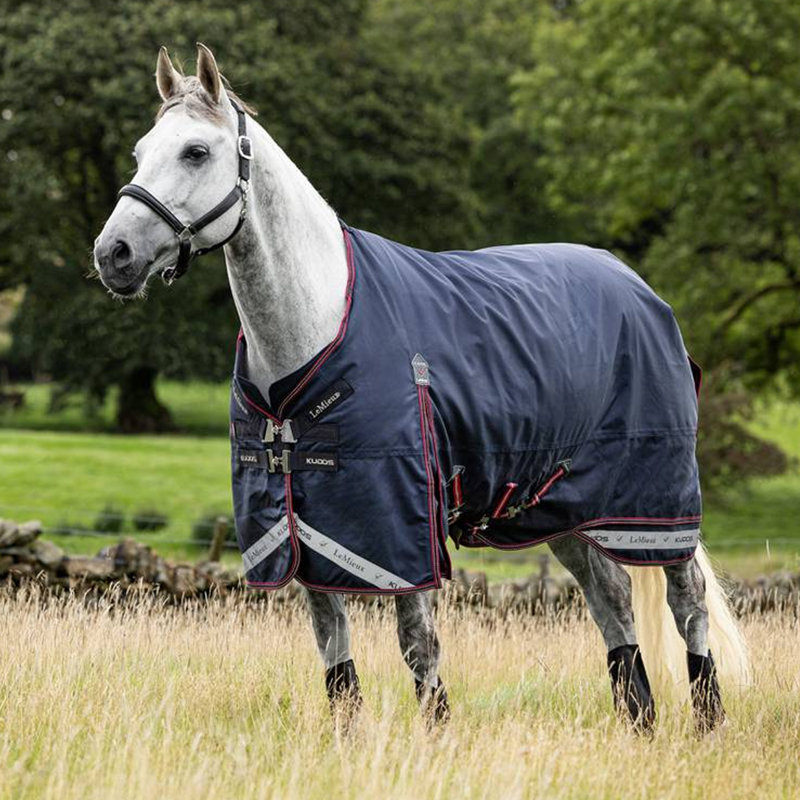 LeMieux Kudos Turnout Rug - 100g - Navy-4