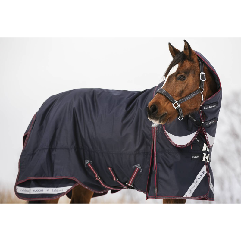 LeMieux Kudos Turnout Rug - 200g - Navy-1