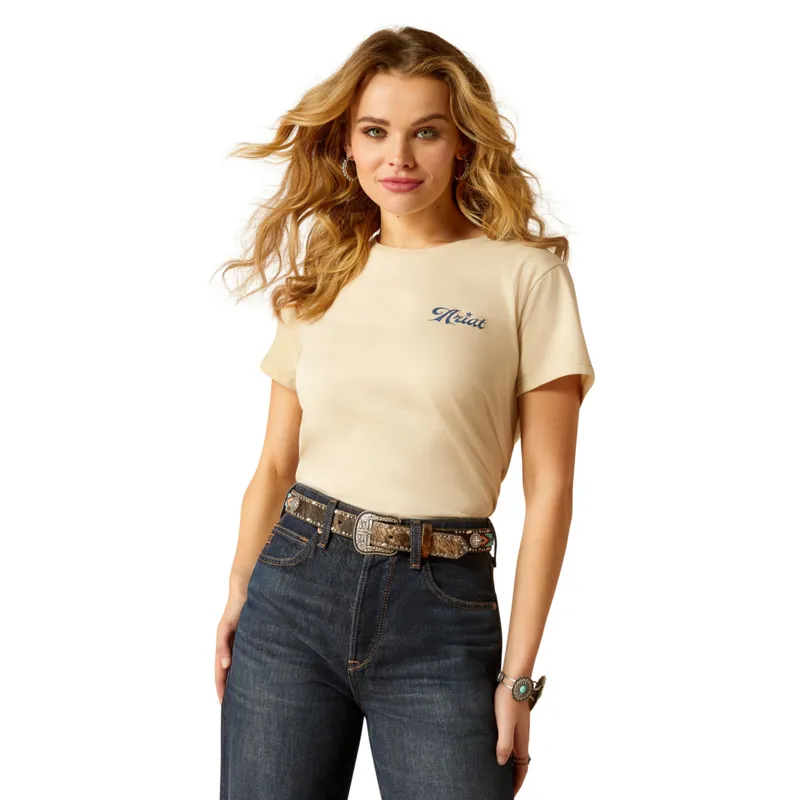 Ariat Women's Ariat Eagle Proud T-Shirt - Natural
