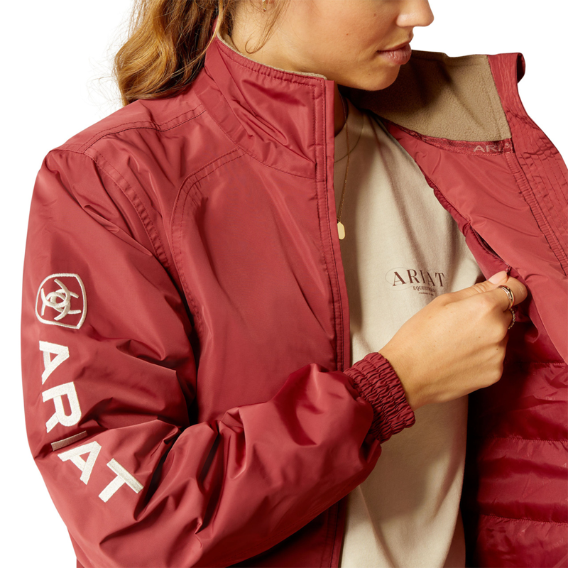 Ariat Women's Stable Insulated Jacket - Burnt Russet-2