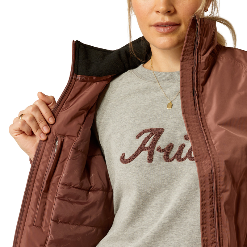 Ariat Women's Stable Insulated Jacket - Marron-2