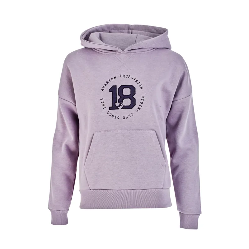 Aubrion Serene Hoodie - Young Rider - Mauve