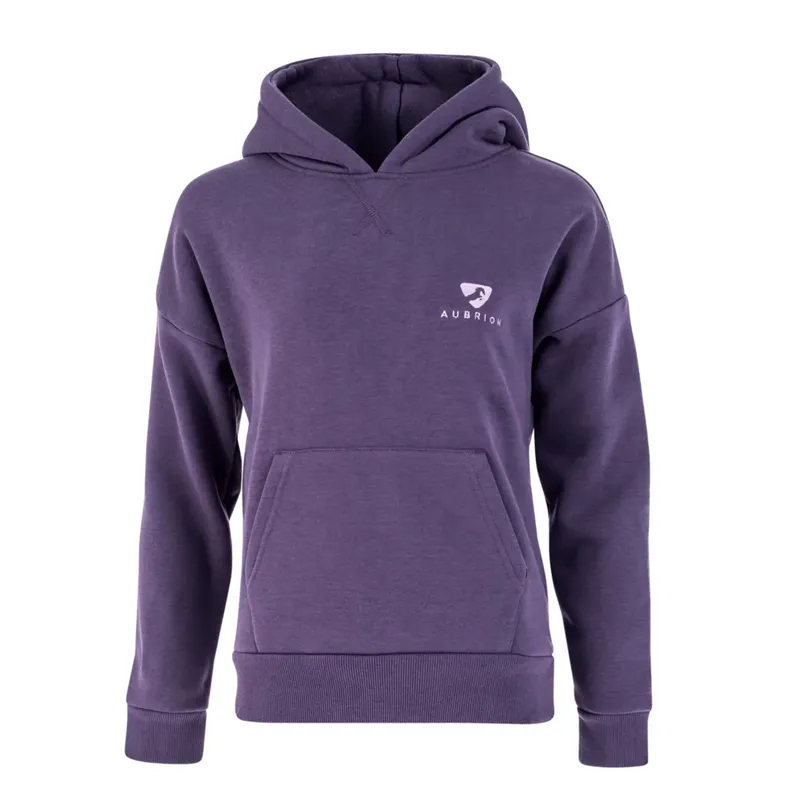 Aubrion Serene Hoodie - Young Rider - Purple