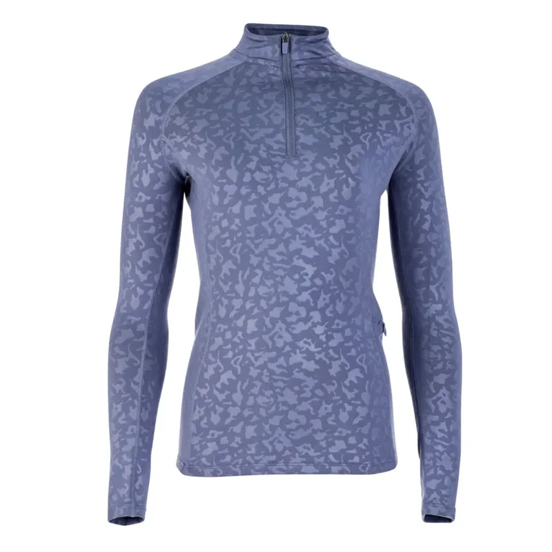 Aubrion Revive Long Sleeve Base Layer - Young Rider - Blue