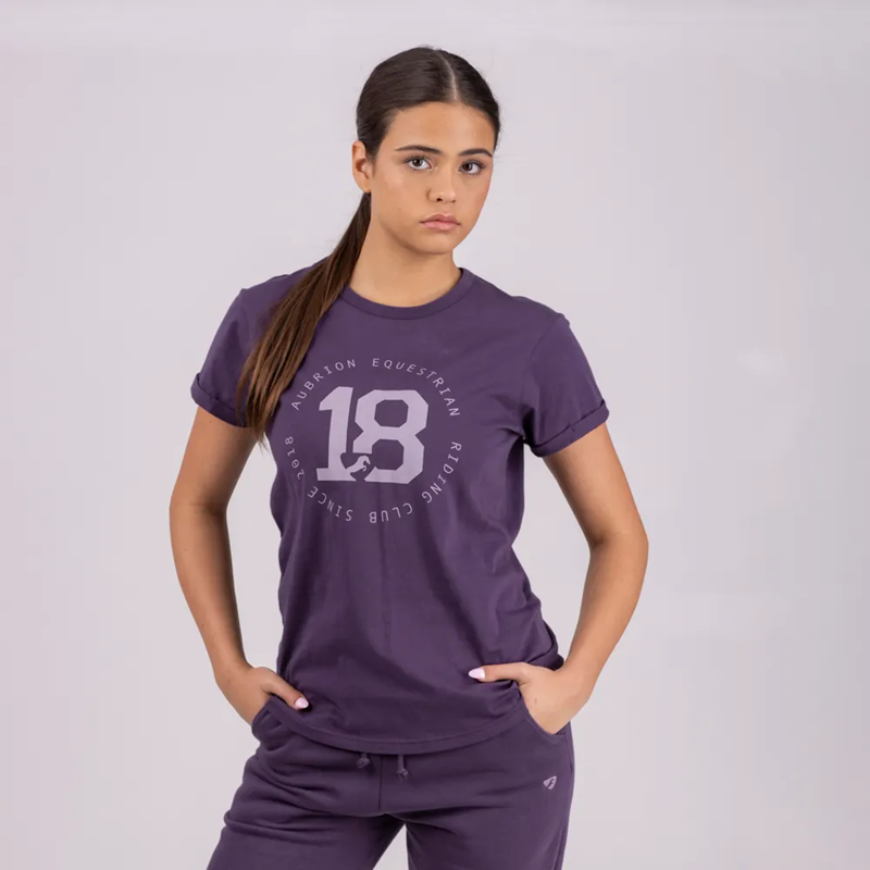 Aubrion Repose T-Shirt - Purple-1