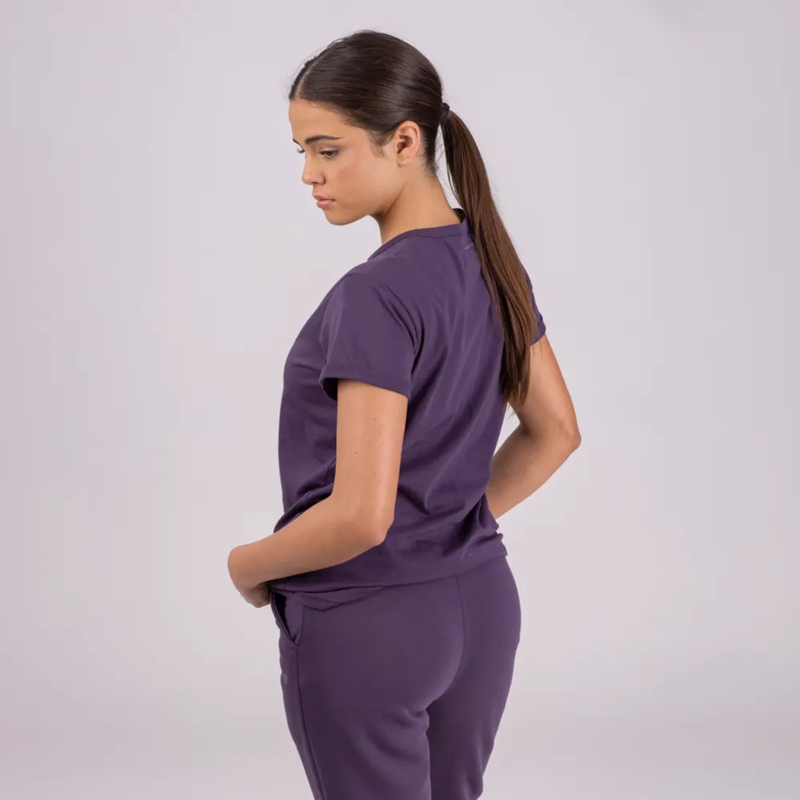 Aubrion Repose T-Shirt - Purple-2