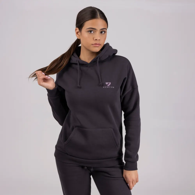 Aubrion Serene Hoodie - Charcoal-1