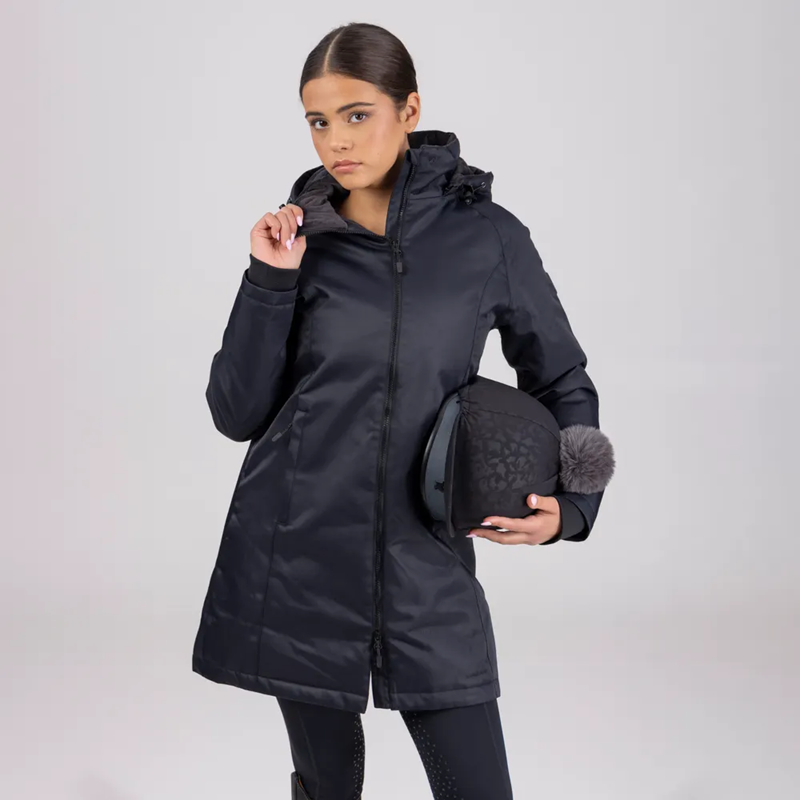 Aubrion Pom Pom Hat Cover - Charcoal-3