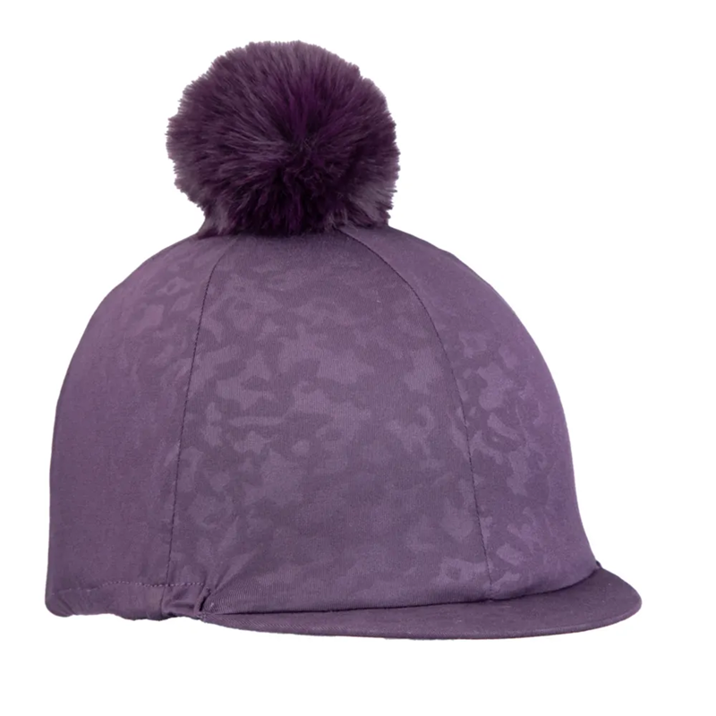 Aubrion Pom Pom Hat Cover - Purple-2